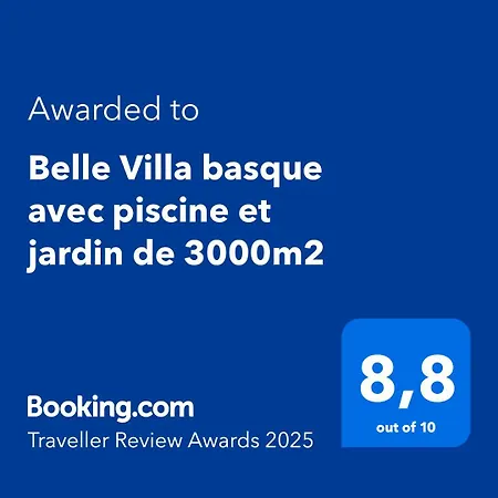 Belle Basque Avec Piscine Et Jardin De 3000m2 Villa *